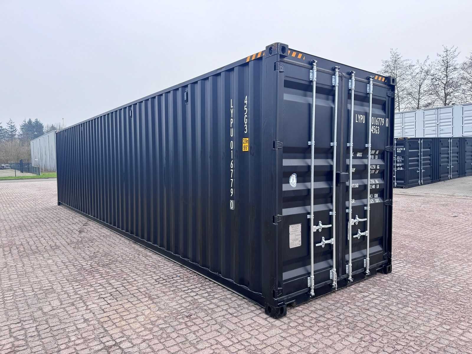 40ft High Cube HQ / 12 meter Opslagcontainer met 3 zijdeuren, Zakelijke goederen, Machines en Bouw | Keten en Containers