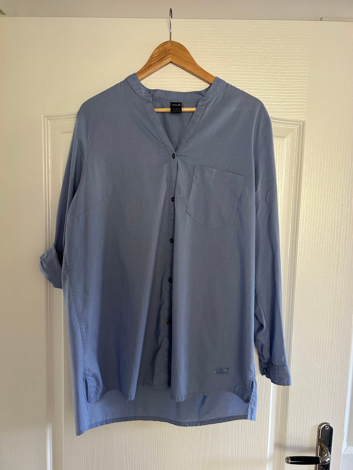 Jack Wolfskin outdoor blouse - Zo goed als nieuw maat xl, Ophalen of Verzenden, Zo goed als nieuw, Maat 46/48 (XL) of groter, Blauw