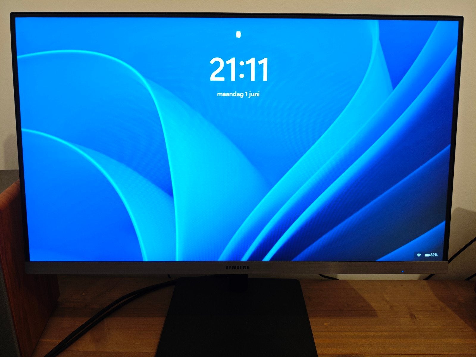 Samsung Monitor 23,8 inch S24R650FDU, IPS, Full HD, Ophalen of Verzenden, Zo goed als nieuw