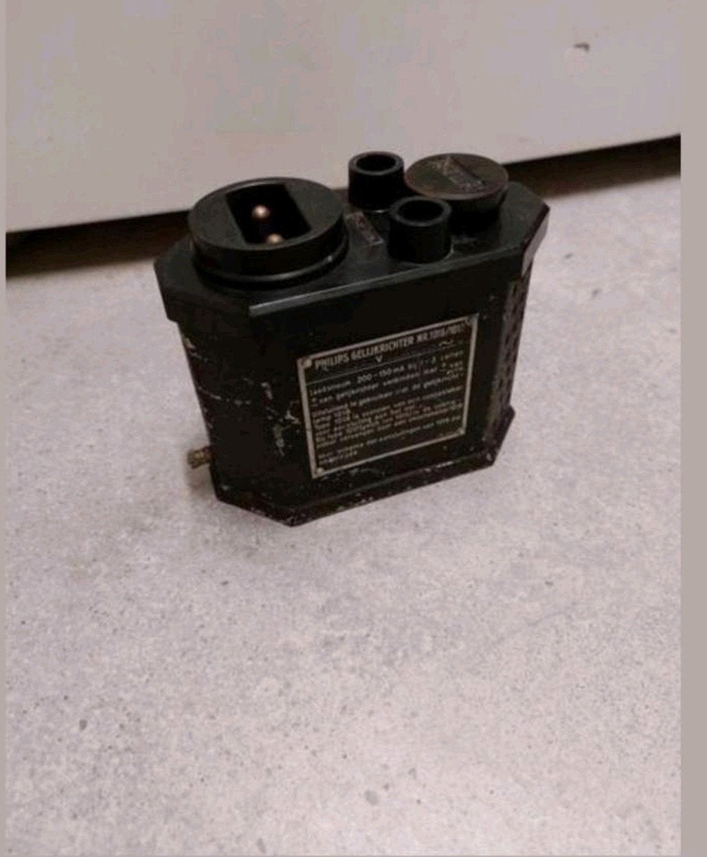 gelijkrichter ANTIEKE RADIO 1929 Philips 1016/1017, Ophalen of Verzenden