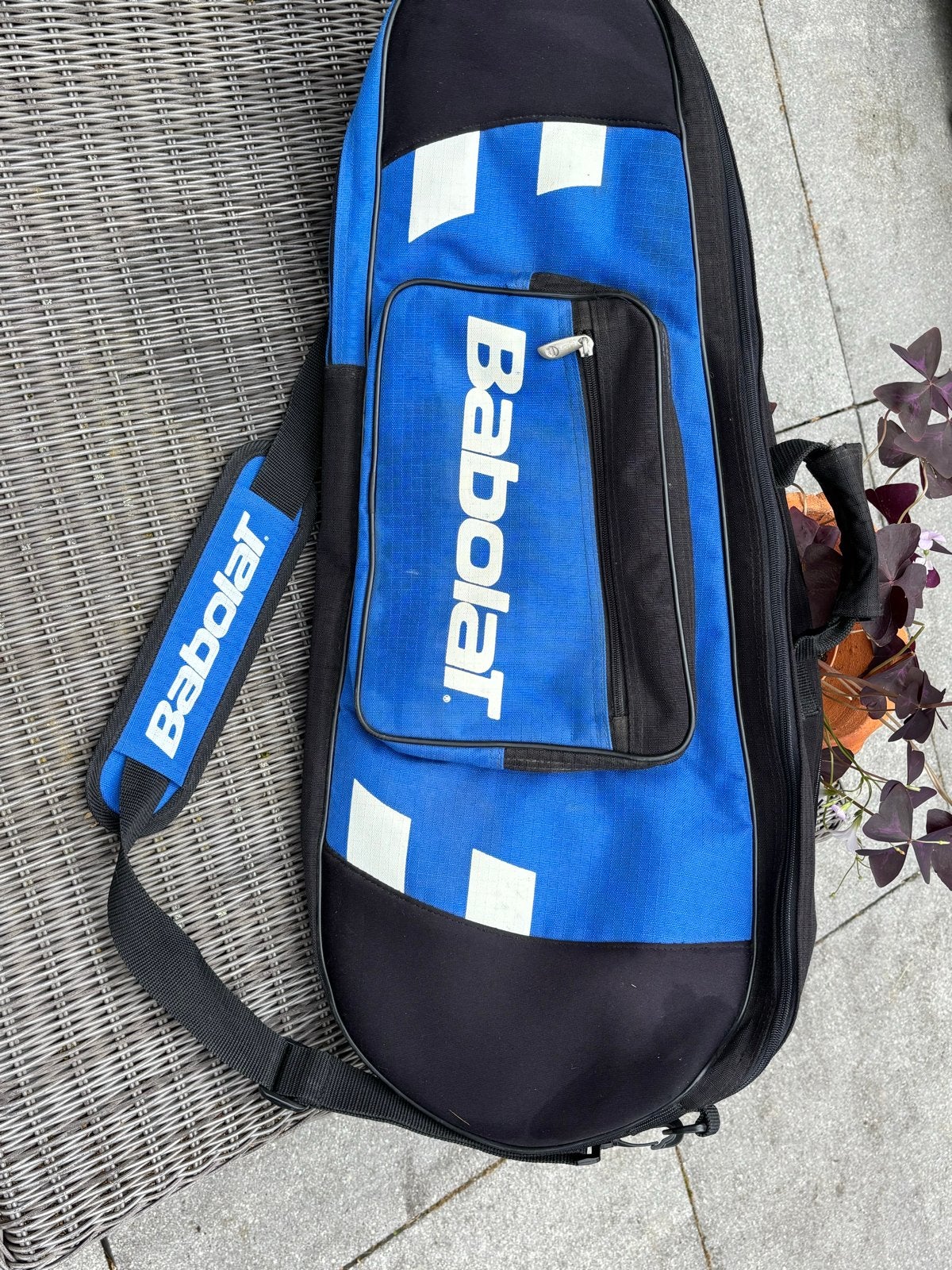 Babolat dubbele tennistas - Nieuwstaat, Sport en Fitness, Tennis, L2, Ophalen of Verzenden, Zo goed als nieuw, Tas