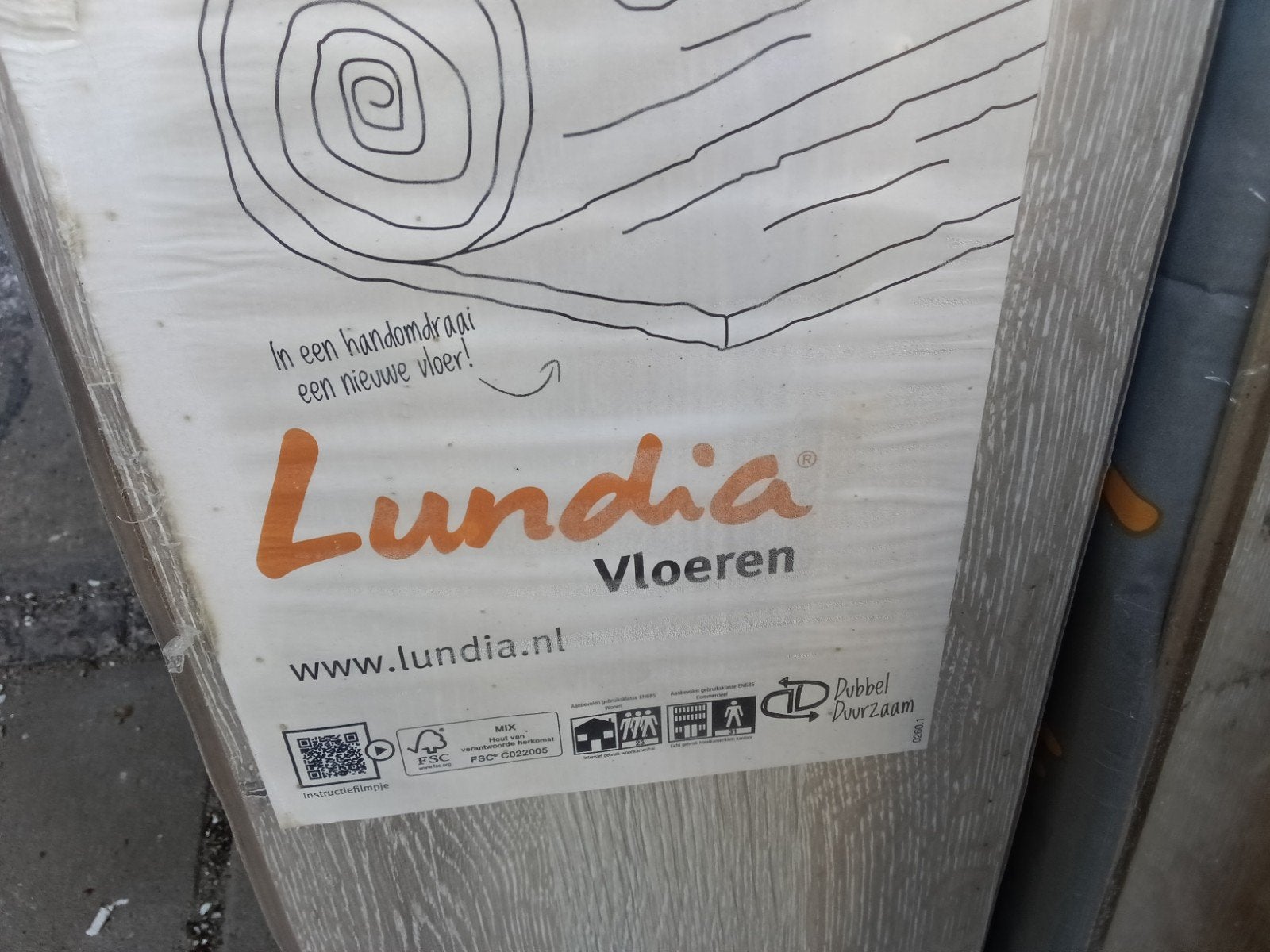Lundia Laminaat Vloeren - Nieuw in verpakking, Huis en Inrichting, Stoffering | Vloerbedekking, Grijs, Modern, Licht, Scandinavisch