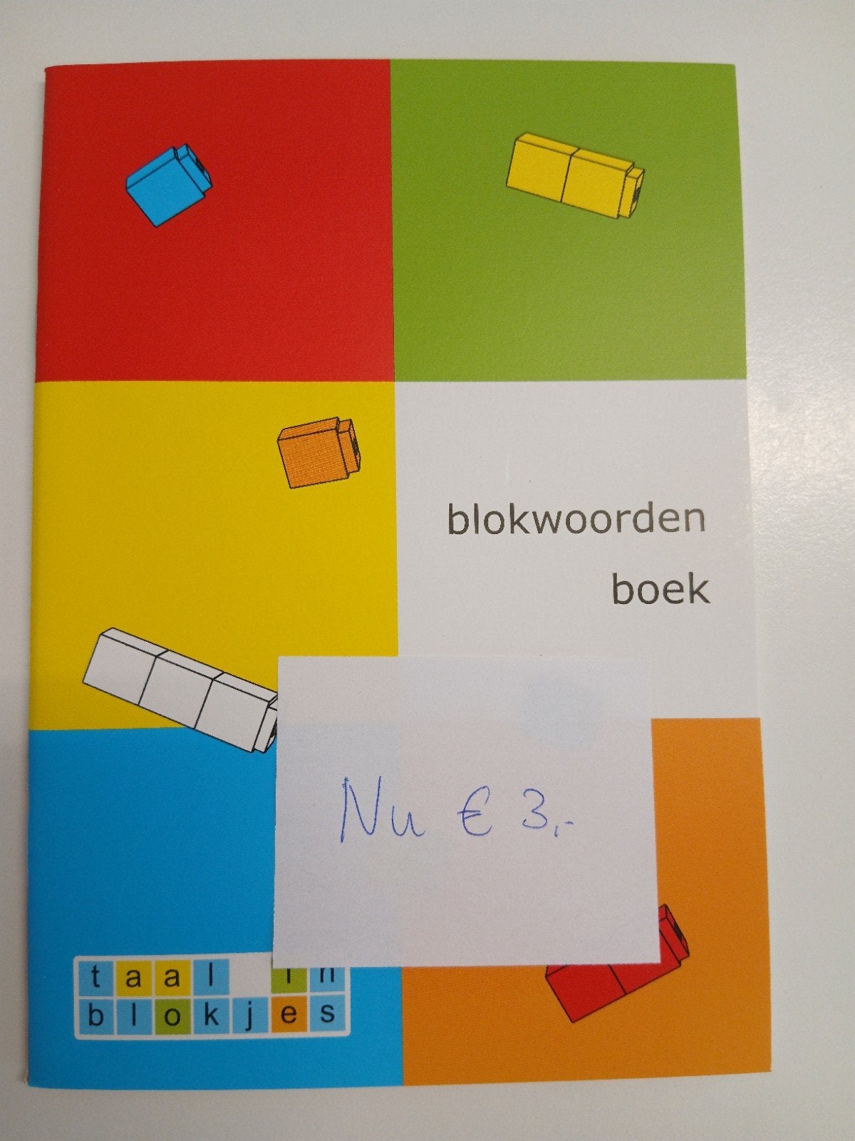 Taal in blokjes werkboeken en kaarten (per stuk), Verzenden, Zo goed als nieuw, Thalita Boumans en Alwin Meijs, Nederlands