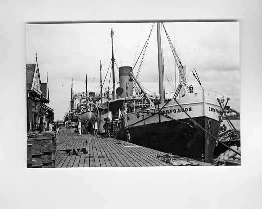scheepvaart-foto-ban fo soon -batavia 1895-zeldzaam!, Ophalen of Verzenden, Zo goed als nieuw, Motorboot, Boek of Tijdschrift