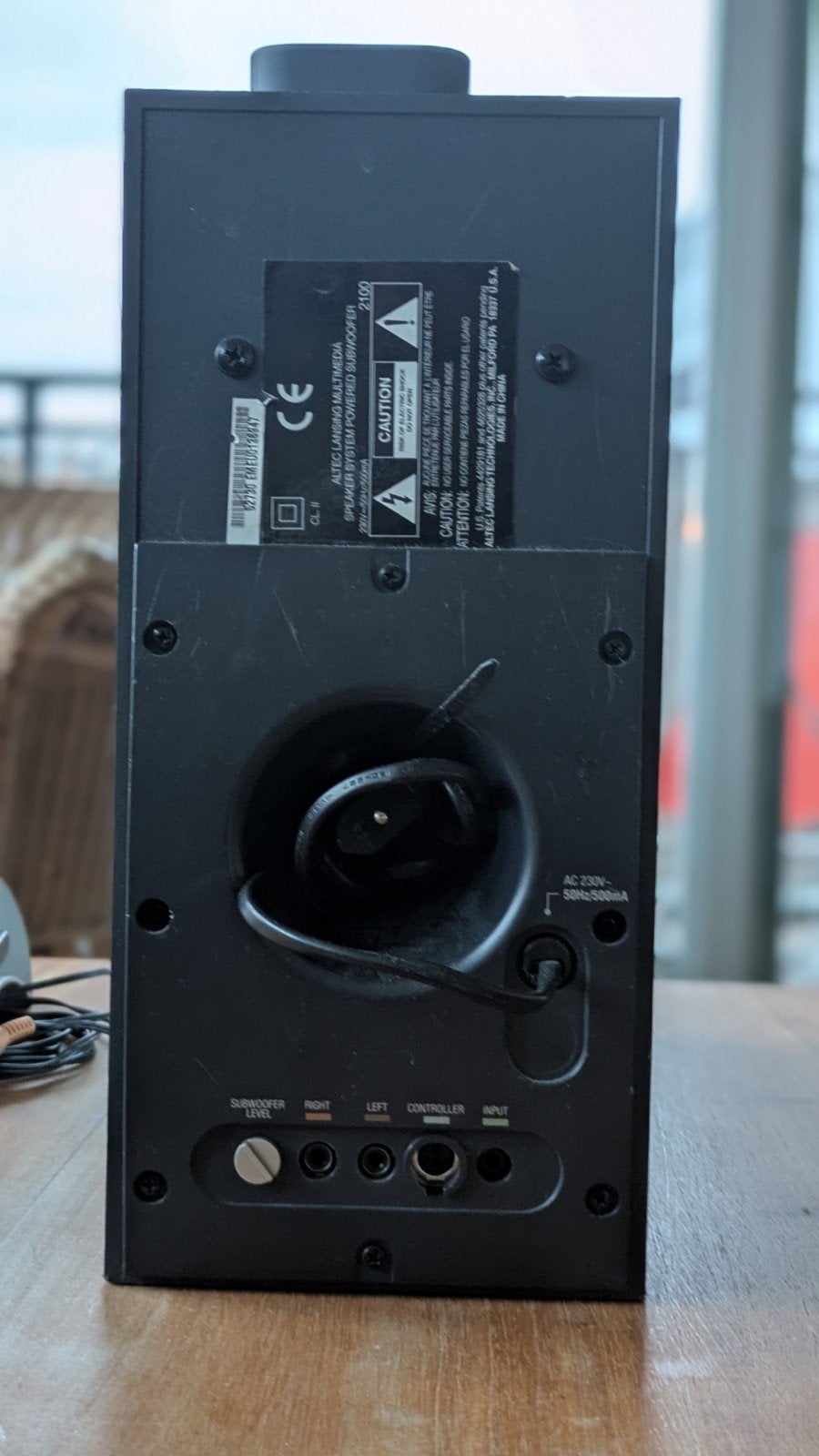 Altec Lansing luidsprekers met subwoofer en Bluetooth adapte, Overige merken, Gebruikt, Speakerset, Ophalen of Verzenden