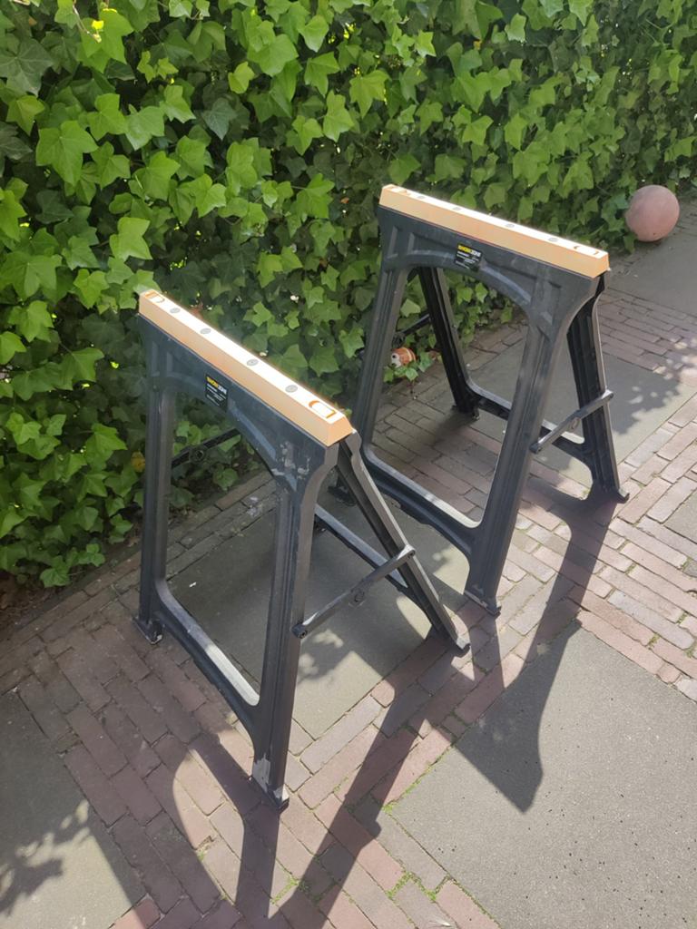 Workzone schragen - Stevige werkbankondersteuning, Ophalen