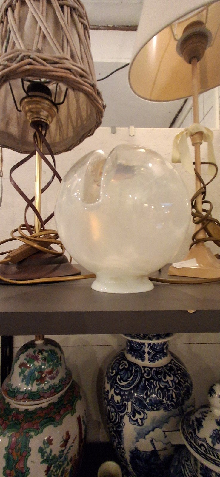 3 Murano glazen lampenkappen, Ophalen of Verzenden