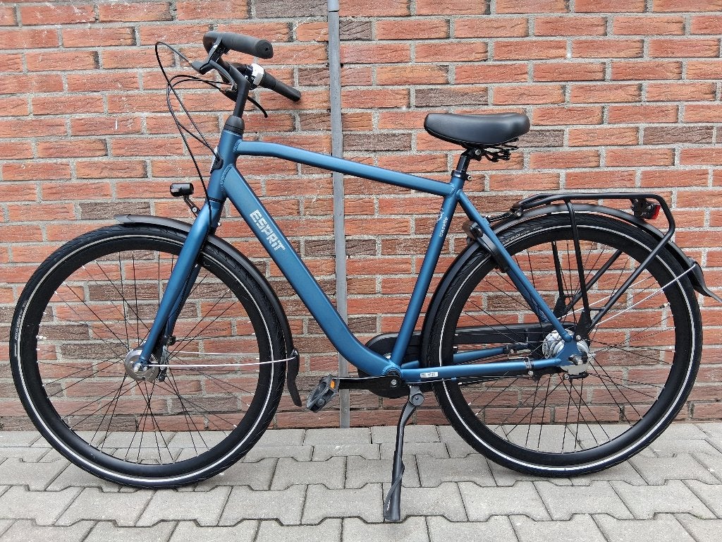 Zeer mooie Gazelle Esprit heren 54 cm. 7 versnellingen Blauw, Ophalen, Versnellingen, Zo goed als nieuw, Gazelle