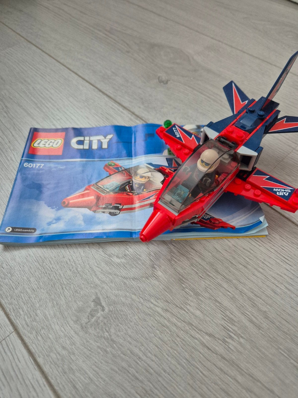 Lego City 60177 Straaljager, Lego, Compleet, Ophalen of Verzenden, Complete set