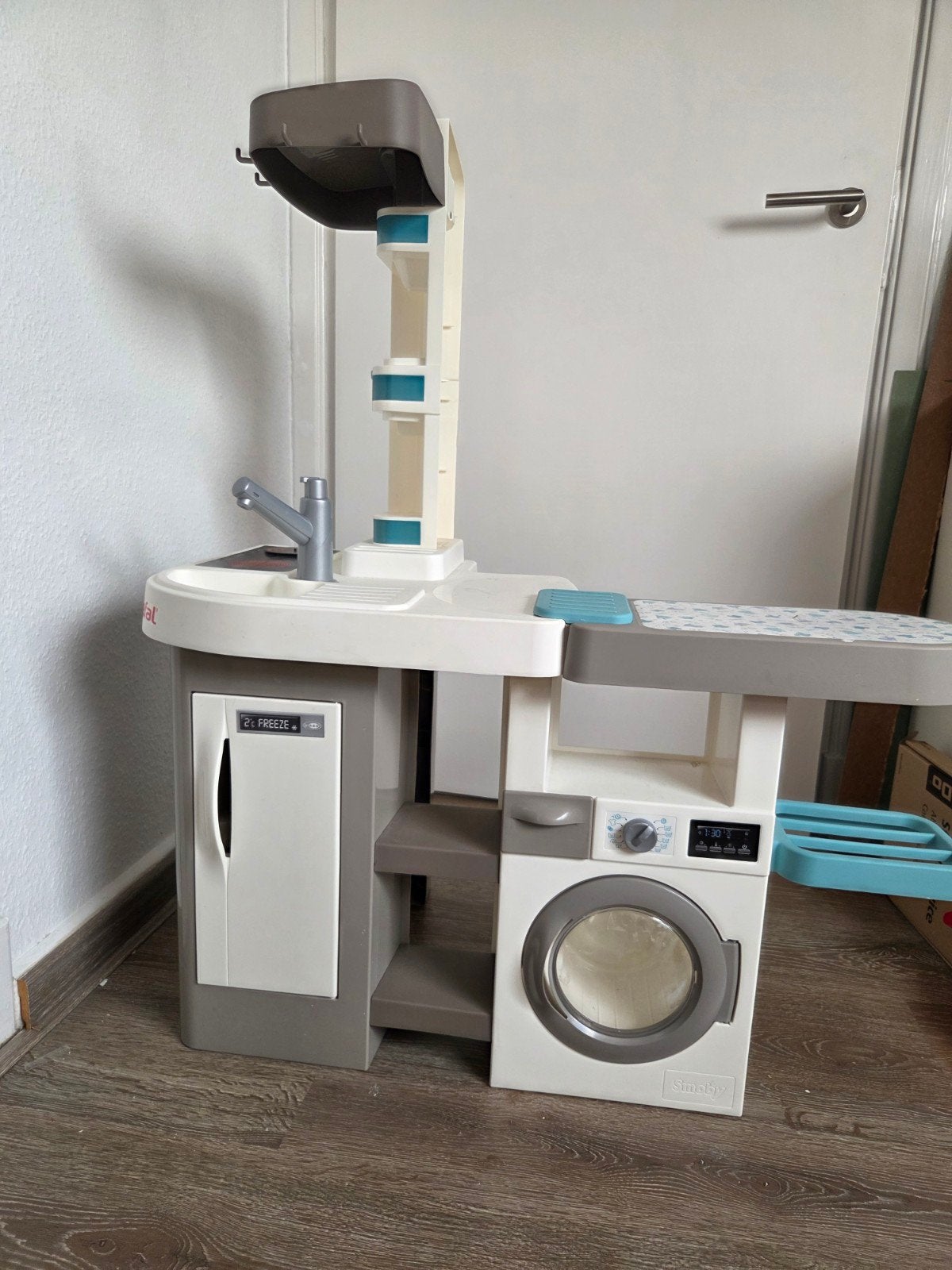 Smoby speelkeuken met diverse accessoires, Ophalen, Gebruikt, Kunststof, Speelkeuken