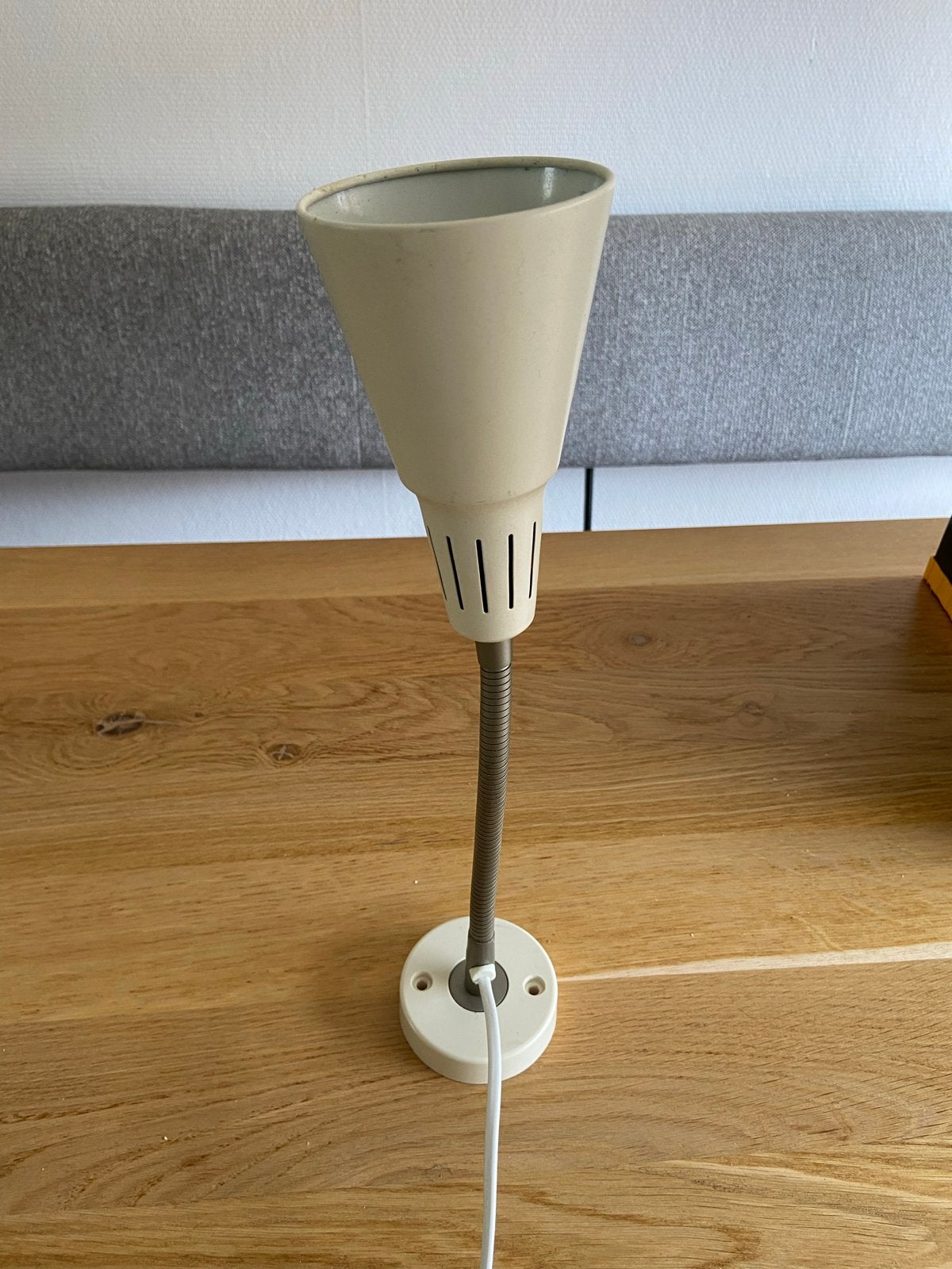 IKEA Kvart Muurlampje - Wit, Verstelbaar, E14 fitting, Huis en Inrichting, Ophalen, Gebruikt, IKEA, E14 (klein)