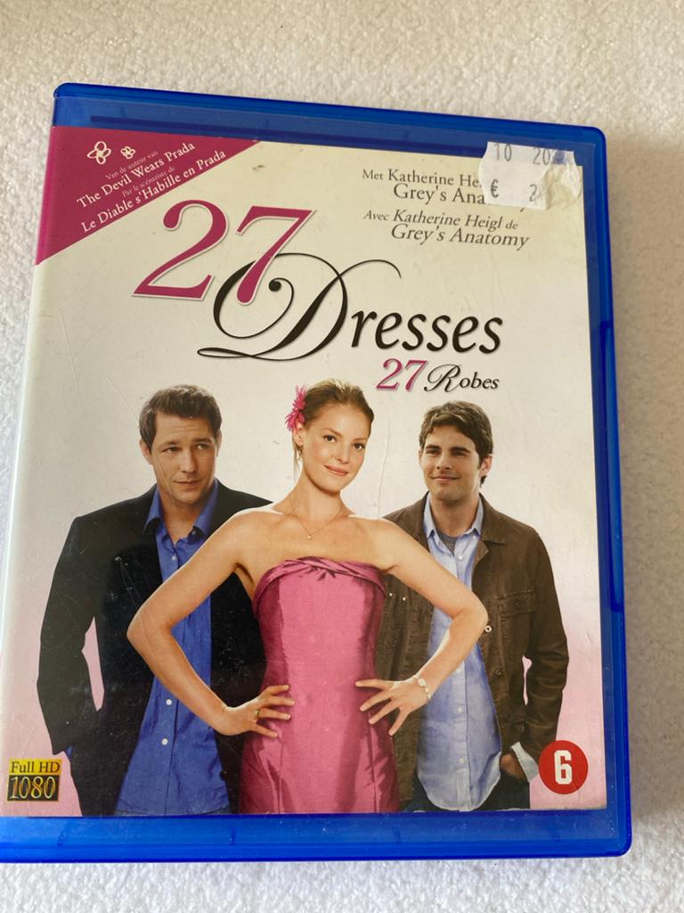 27 Dresses Blu-ray - Romantische Komedie, Ophalen of Verzenden, Gebruikt