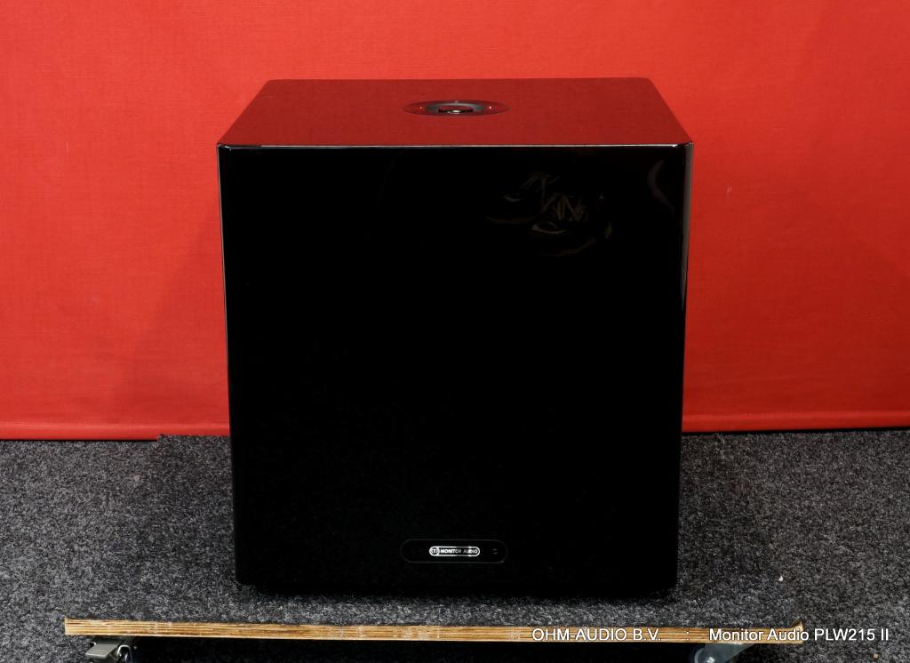 Monitor Audio PLW215 II, Platinum Series Subwoofer, Subwoofer, Zo goed als nieuw, 120 watt of meer, Ophalen