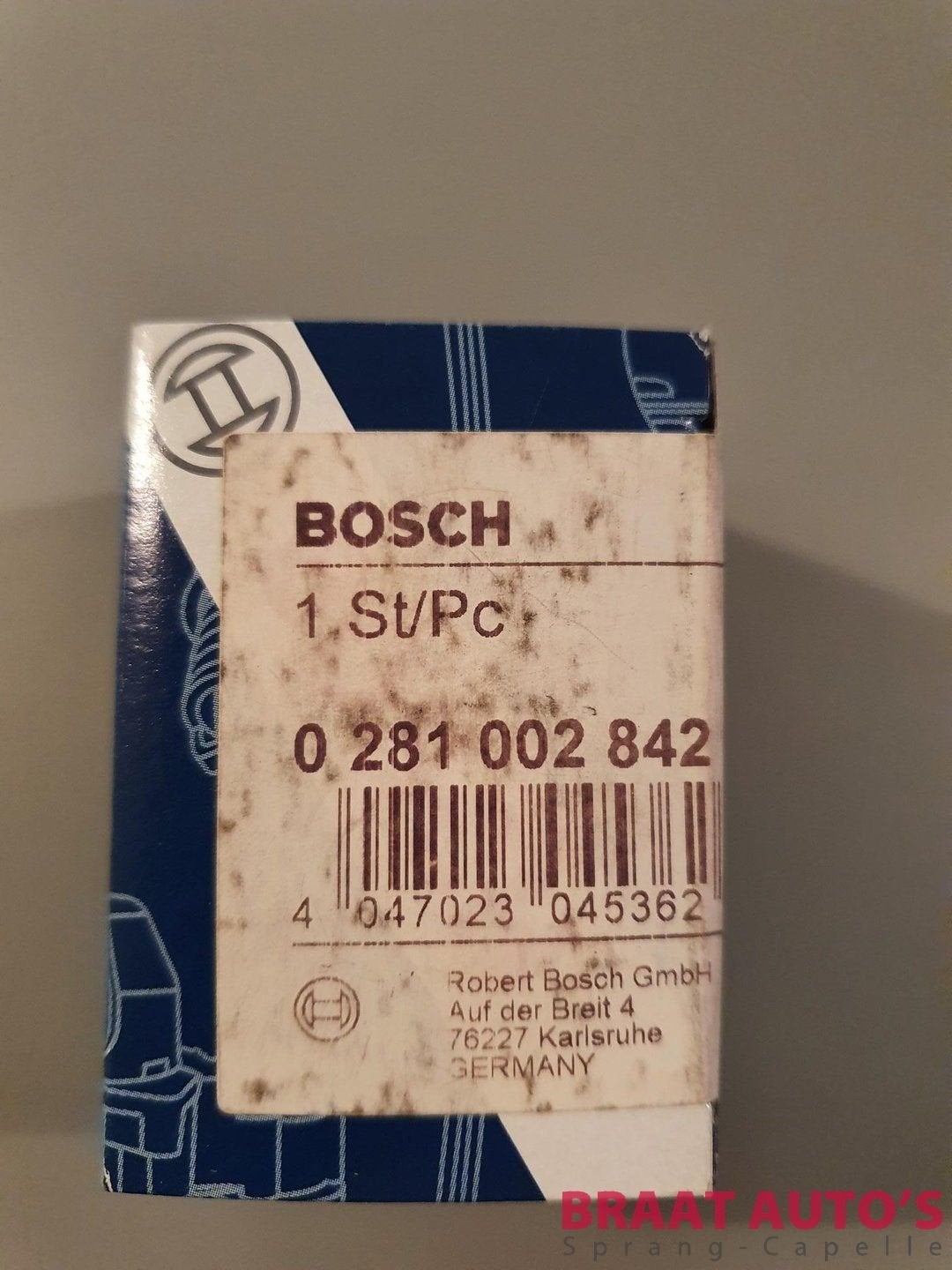 Brandstofdruksensor 0281002842 Mercedes, -, Nieuw, Ophalen of Verzenden, -