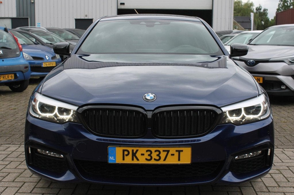 BMW 5-serie 520d Executive M Sport 190PK 20" HUD Camera Tops, Auto's, Automaat, Automatische klimaatregeling, Achterwielaandrijving