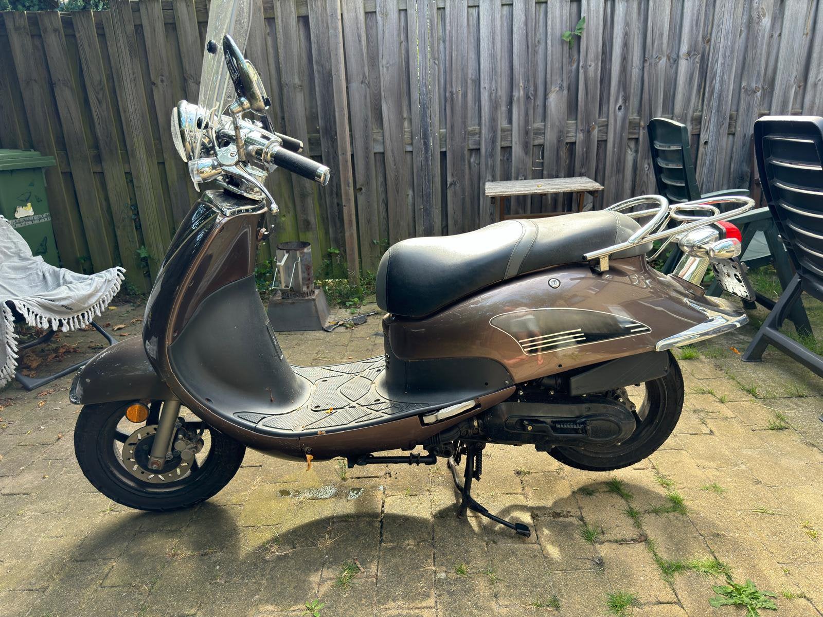 Sym retro scooter, Ophalen, Gebruikt, Overige modellen, Benzine
