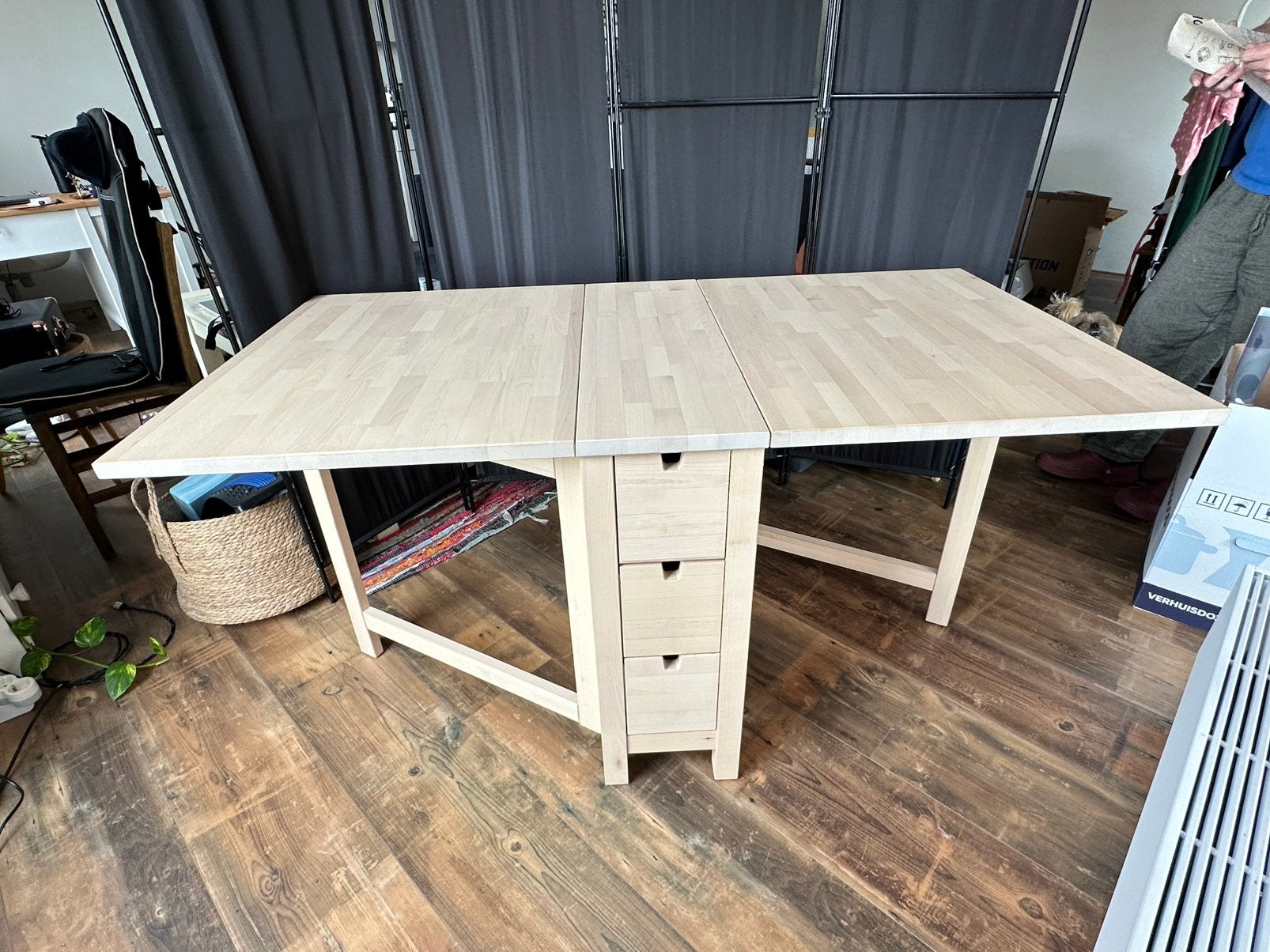 IKEA Norden Table - Amsterdam, Ophalen, Zo goed als nieuw, Rechthoekig, 50 tot 100 cm