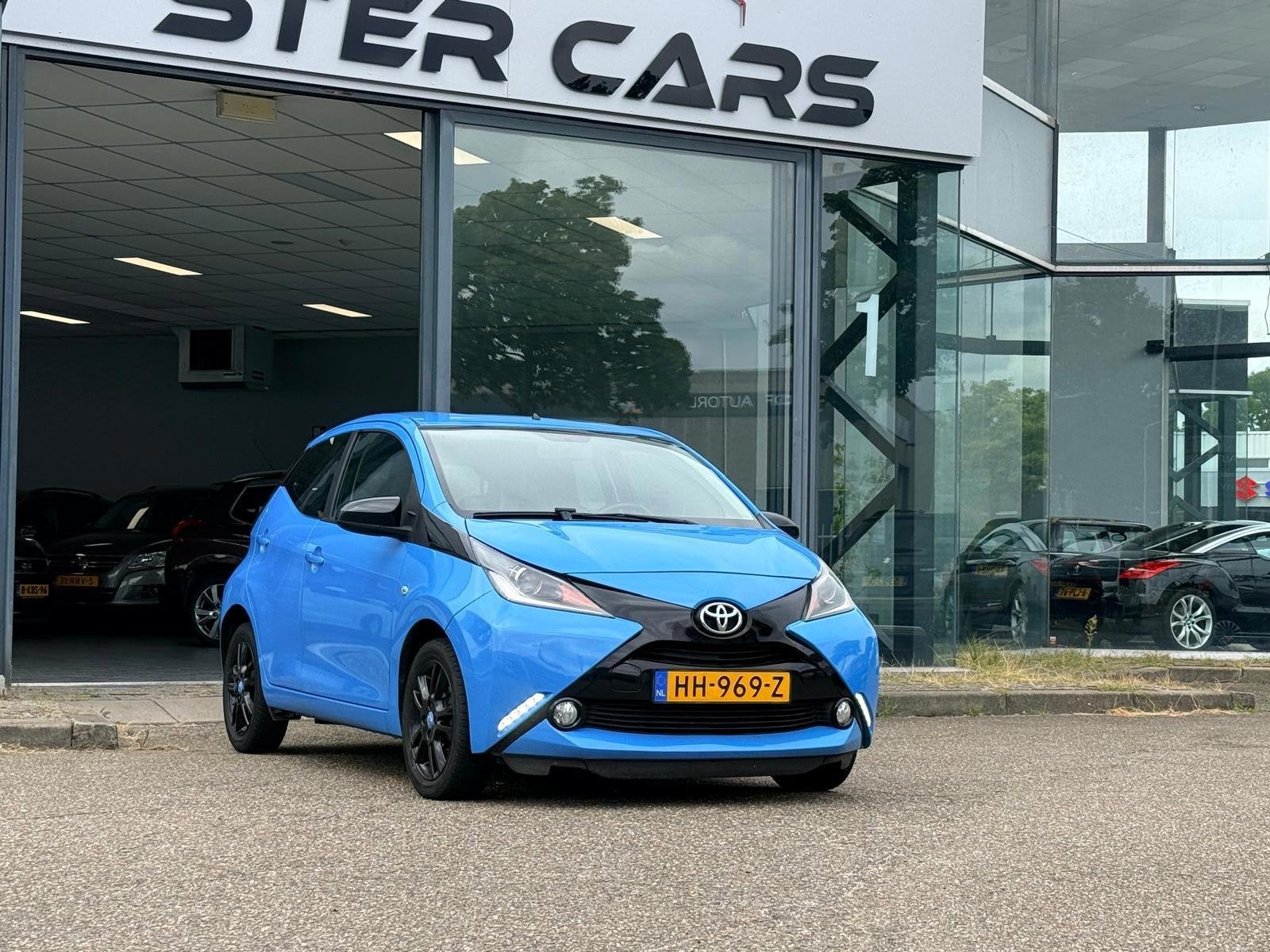 Toyota Aygo 1.0 VVT-i x-cite|Automaat|Navi|Camera|Airco|NAP|, Auto's, Gebruikt, Euro 6, Origineel Nederlands, 3 cilinders