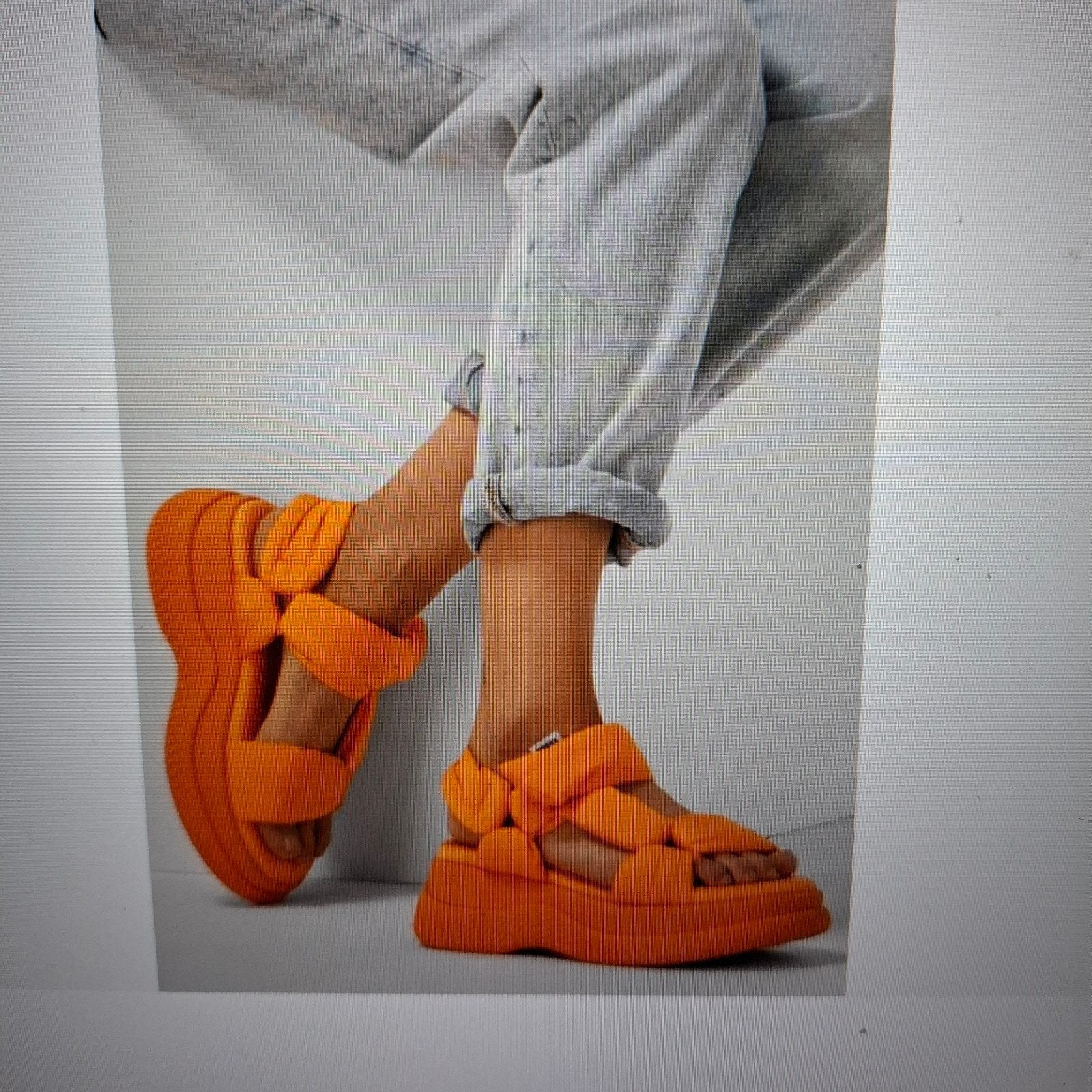Chunky sandalen van Bronx, Bru-Te, Nieuw in doos, Bronx, Nieuw, Oranje, Sandalen of Muiltjes