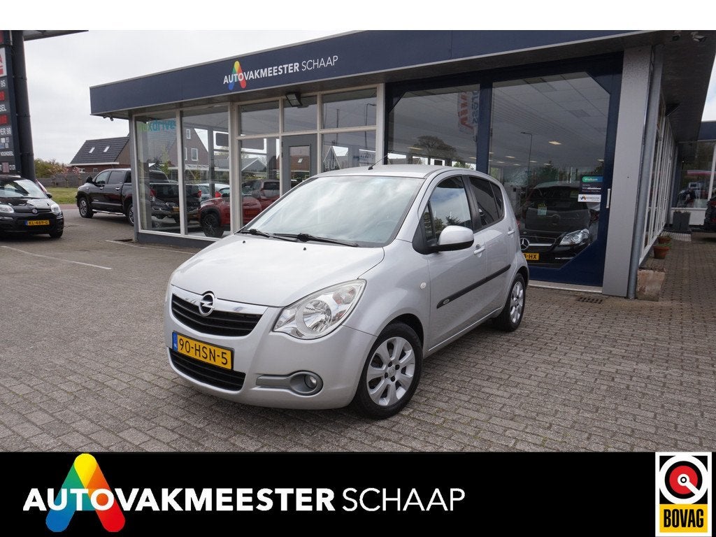 Opel Agila 1.2 Enjoy Automaat , 91dkm Incl nw apk/beurt & 6, Auto's, Opel, 4 cilinders, Origineel Nederlands, Bedrijf, 17 km/l