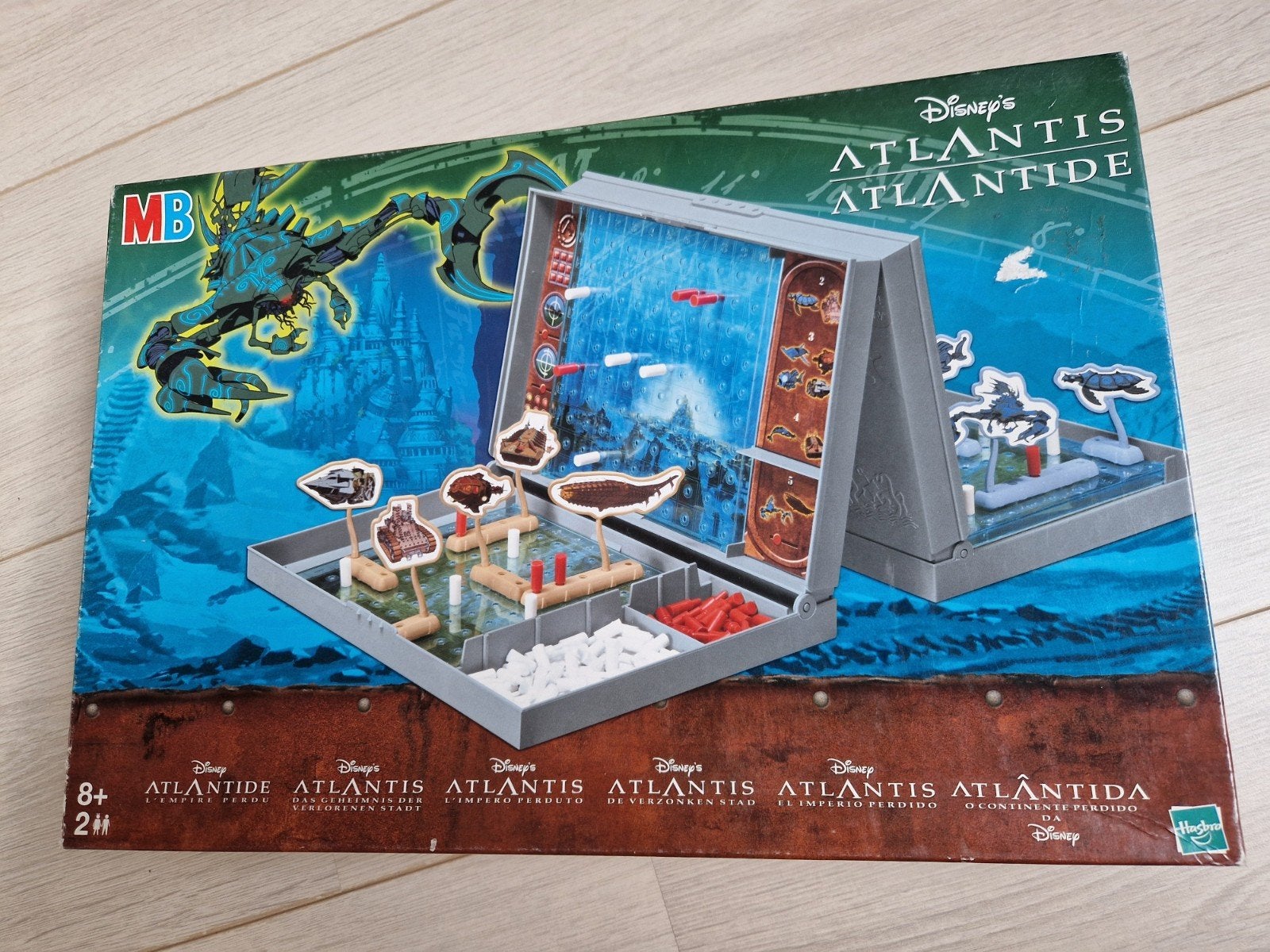2001 zeeslag spel disney's atlantis the lost empire game, Ophalen of Verzenden, Overige figuren, Overige typen