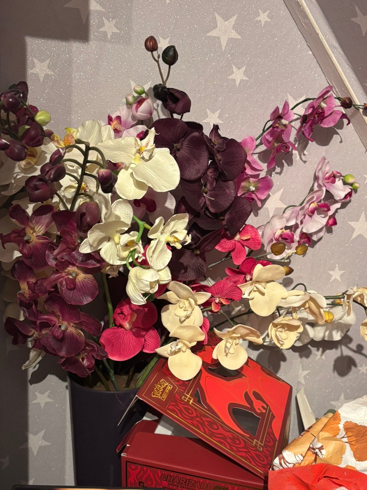 Kunst bloemen 14 stuks, Ophalen of Verzenden, Zo goed als nieuw