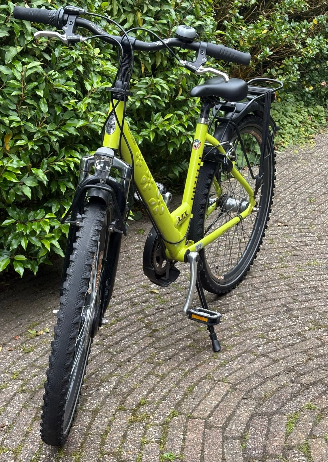 Stoere Gazelle Discover Meisjesfiets 26 inch, 43 cm, Fietsen en Brommers, Fietsen | Meisjes, Gebruikt, 26 inch of meer, Handrem