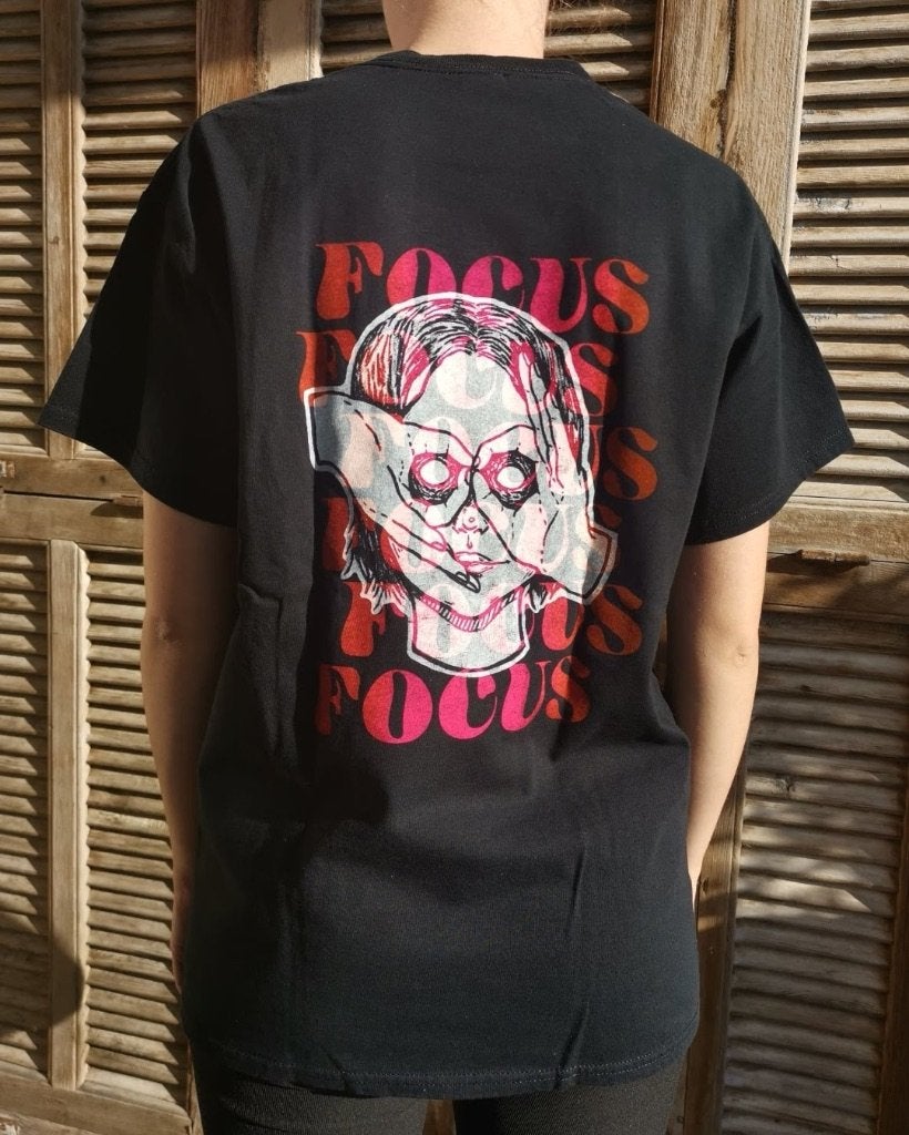 Focus t-shirt, Zwart, Nieuw, Ophalen of Verzenden, Maat 46 (S) of kleiner