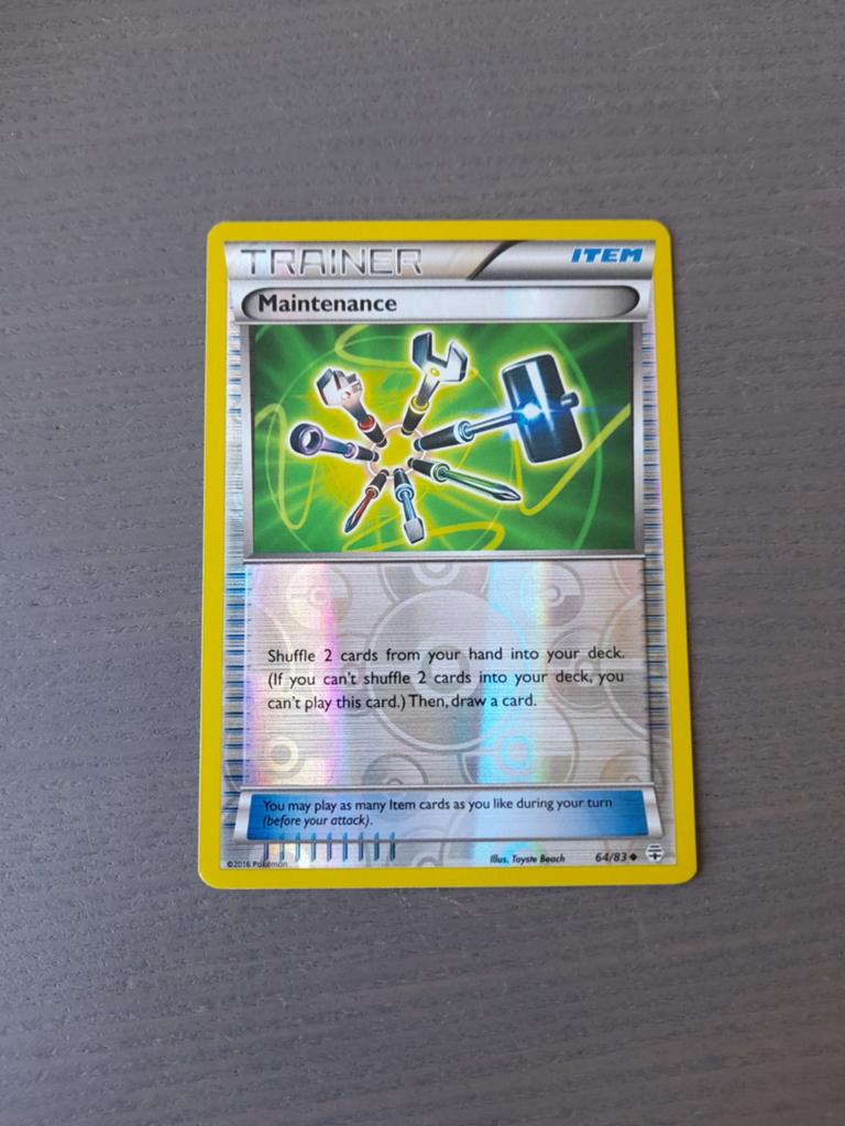 Generations 64/83 maintenance reverse, Ophalen of Verzenden, Gebruikt, Losse kaart, Foil