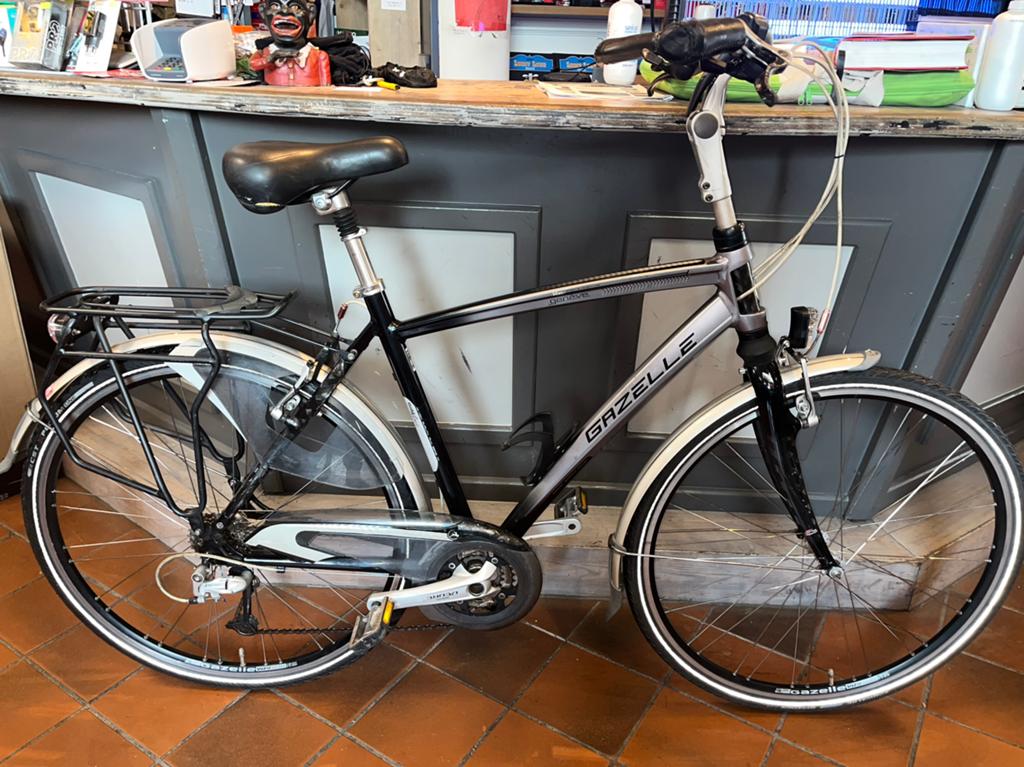 GAZELLE GENEVE Light Gold Line 53cm ALU frame 3x9 speed, Ophalen, Velgrem, Versnellingen, Info@gazelle.nl