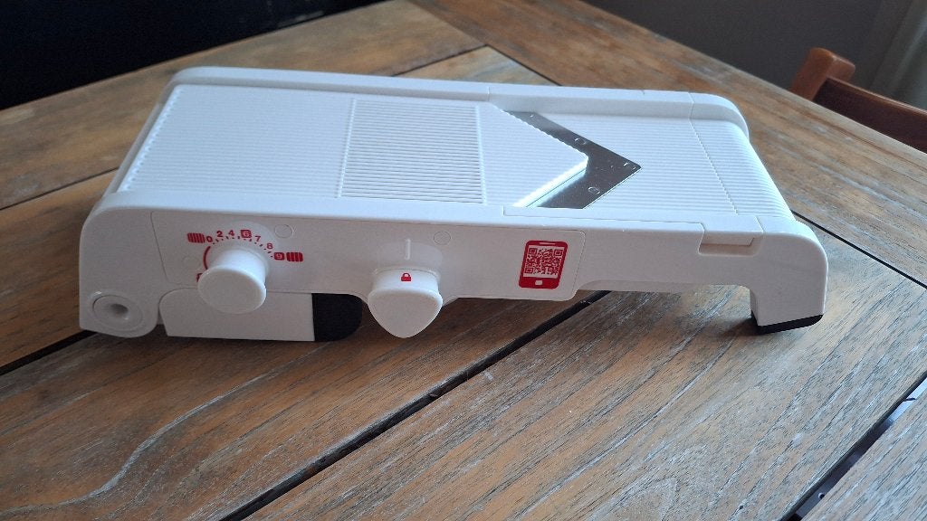 Mandoline tupperware zelden gebruikt, Ophalen of Verzenden, Zo goed als nieuw, Overige typen