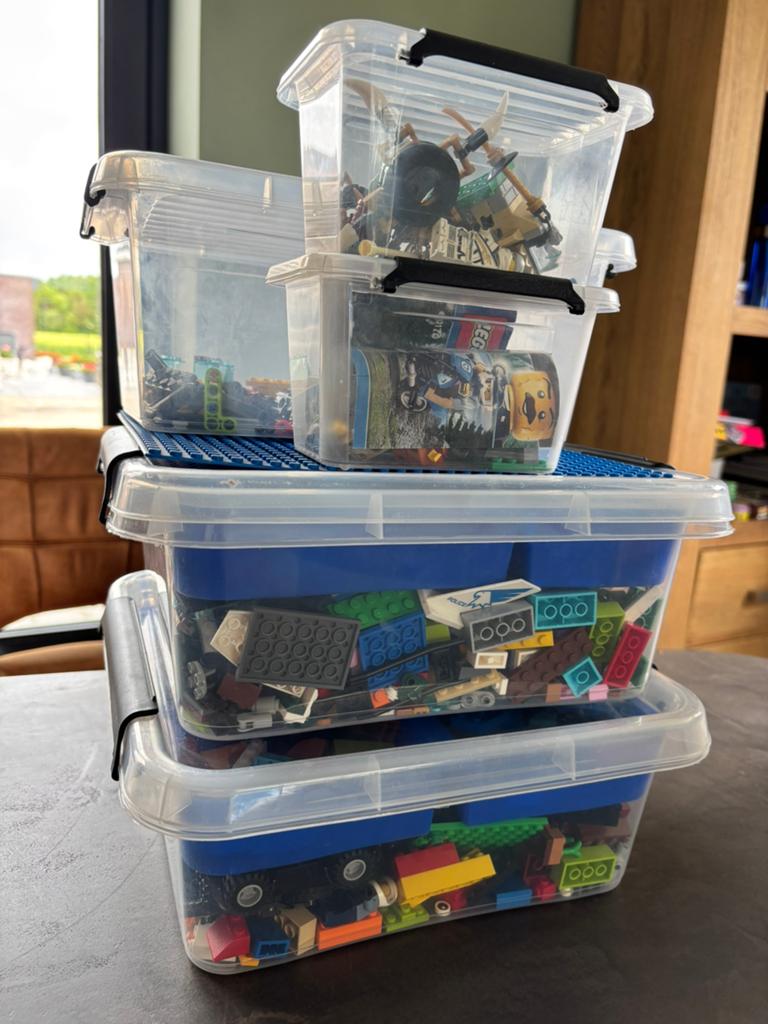 Grote partij diverse Lego stenen en onderdelen, Gebruikt, Inclusief extra onderdelen, Lego, Ophalen of Verzenden