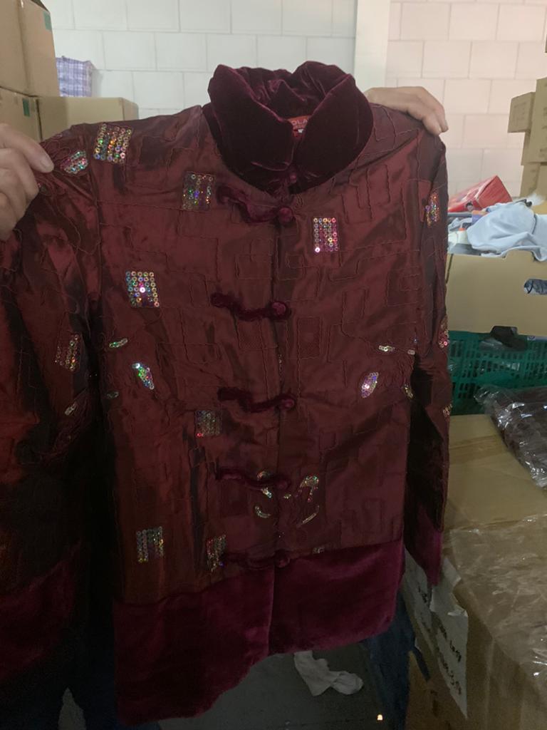 Chinese jassen, Verzenden, Zo goed als nieuw, Overige maten, Blauw