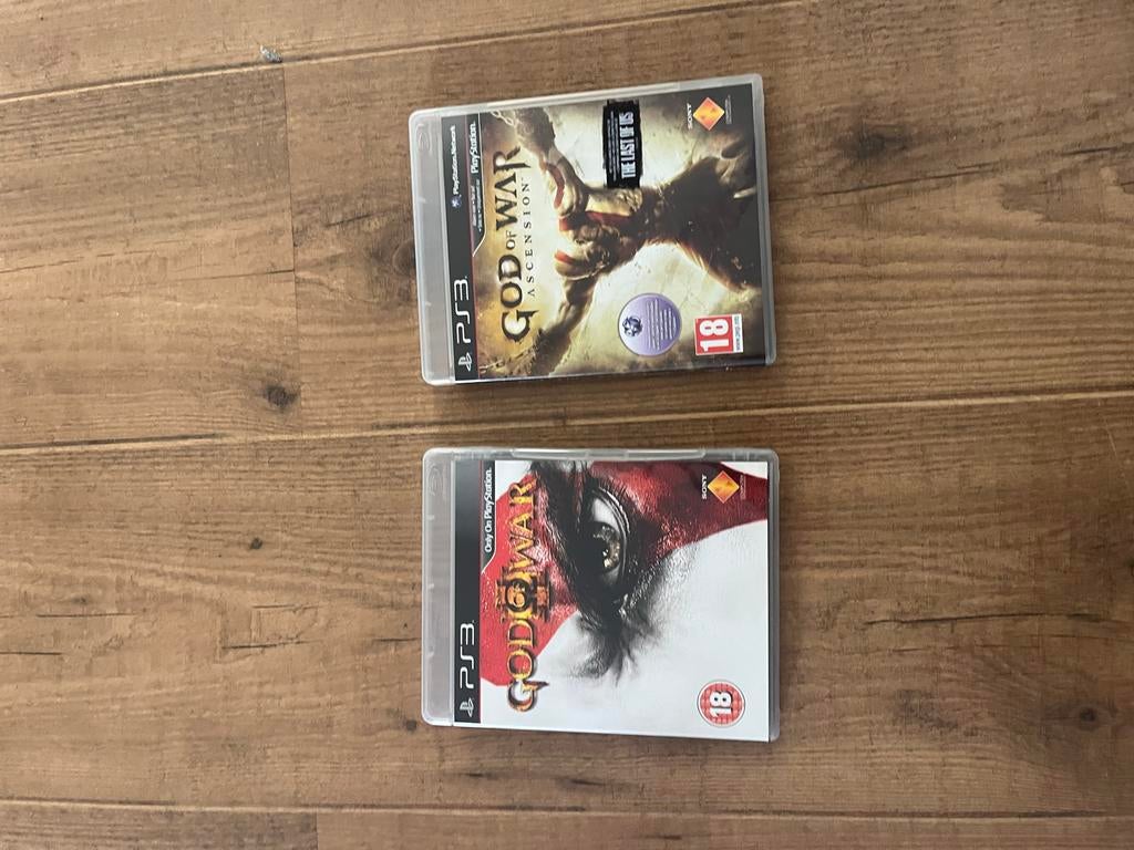 God of War: Ascension & God of War PS3 Games, Avontuur en Actie, Gebruikt, Vanaf 18 jaar, 1 speler