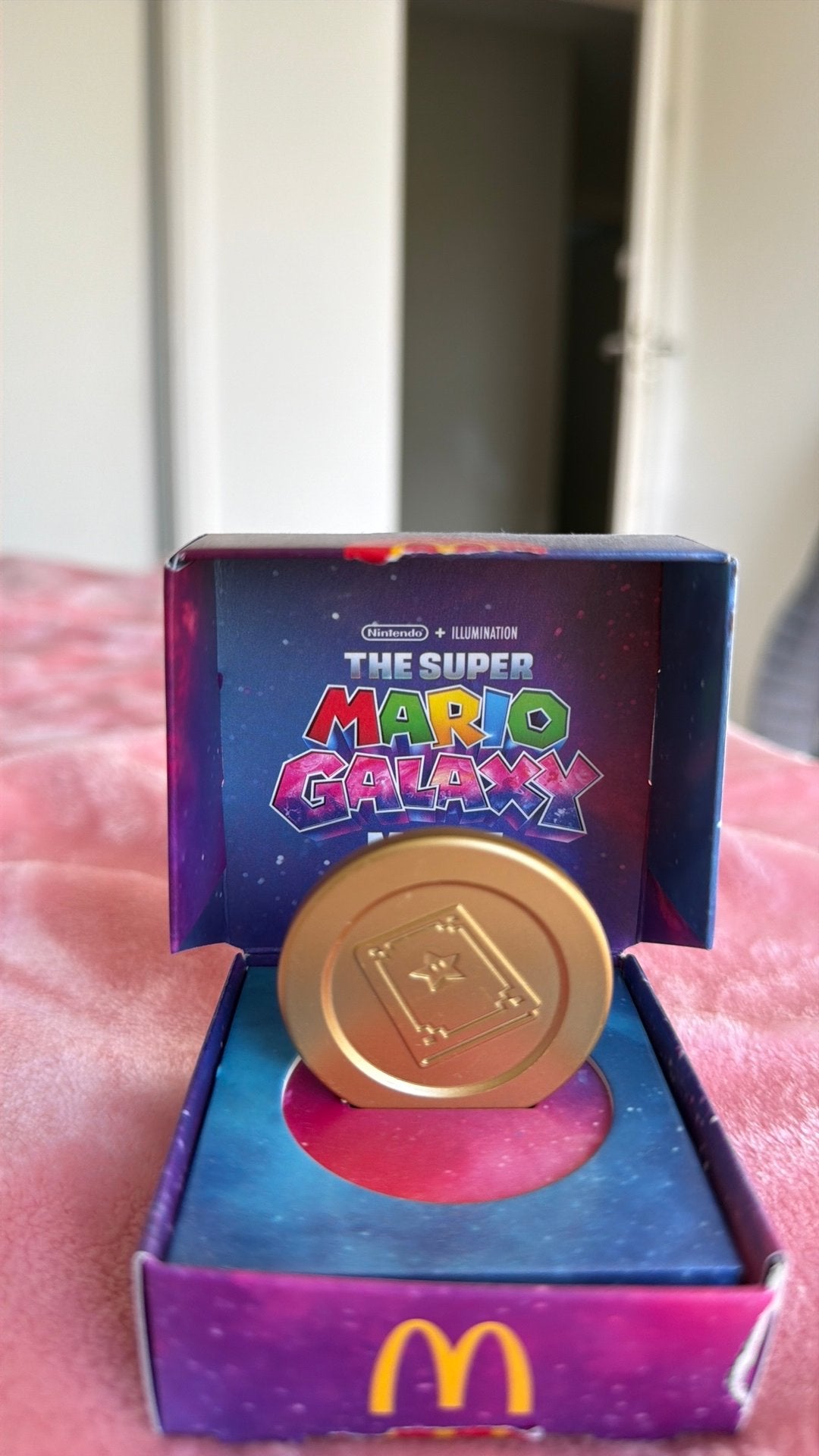 Mario kart goudenmunt, Verzamelen, Ophalen of Verzenden, Nieuw, Parfumfles, Gevuld
