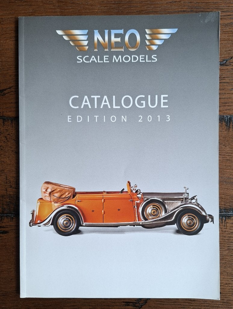 Catalogus van Neo Scale models 2013, Ophalen of Verzenden, Zo goed als nieuw, Overige typen, Overige merken