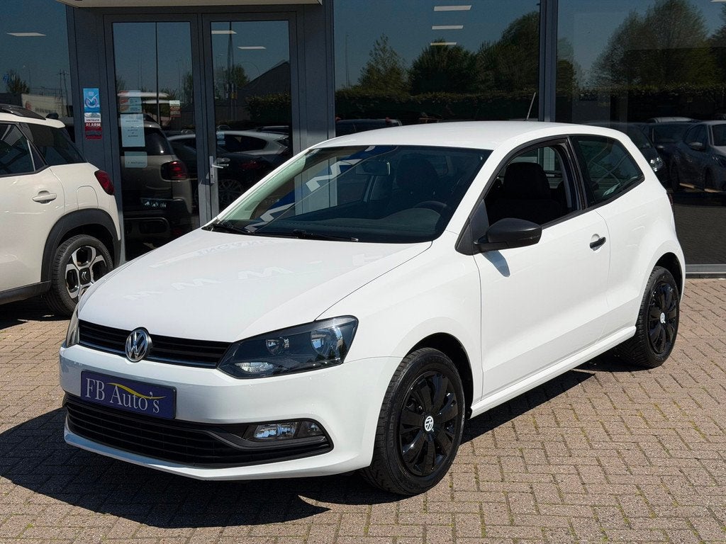 Volkswagen Polo 1.0 Trendline Cruise, Auto's, Volkswagen, Stof, Gebruikt, Zwart, 60 pk
