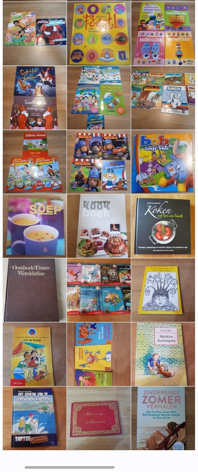 Behoorlijke partij boeken, Ophalen, Sprookjes