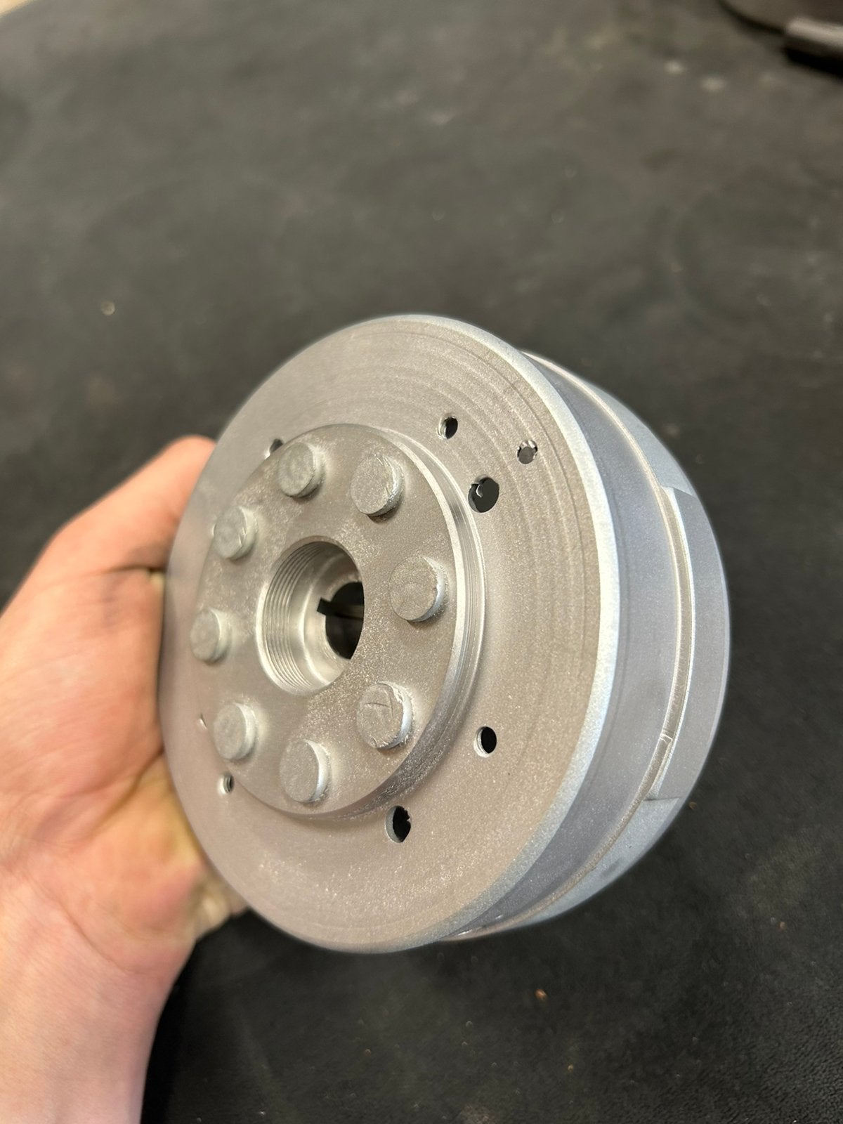 5. Afgedraaid AC vliegwiel piaggio 125-180, Motoren, Tuning en Styling, Ophalen of Verzenden