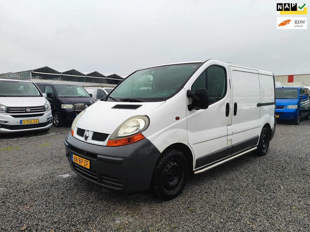 Renault Trafic 1.9 dCi L1H1 Série Spéciale, Gebruikt, 2000 kg, Wit, Origineel Nederlands
