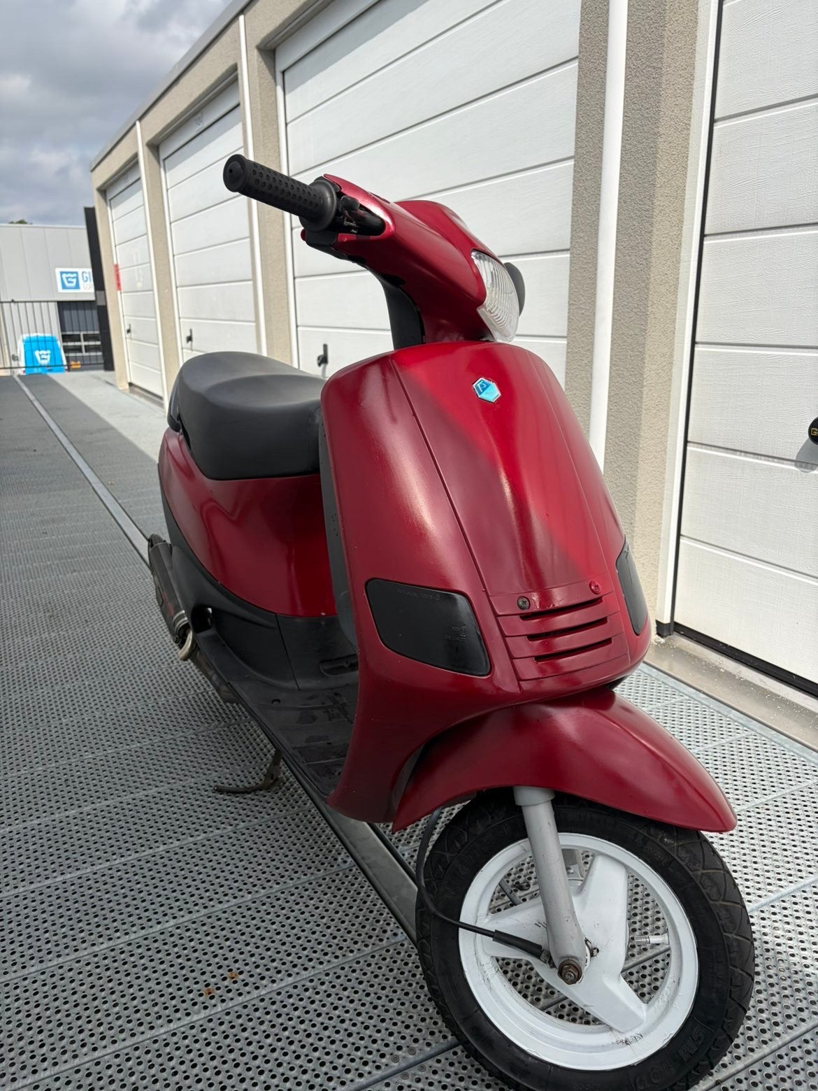 Piaggio zip type, Ophalen