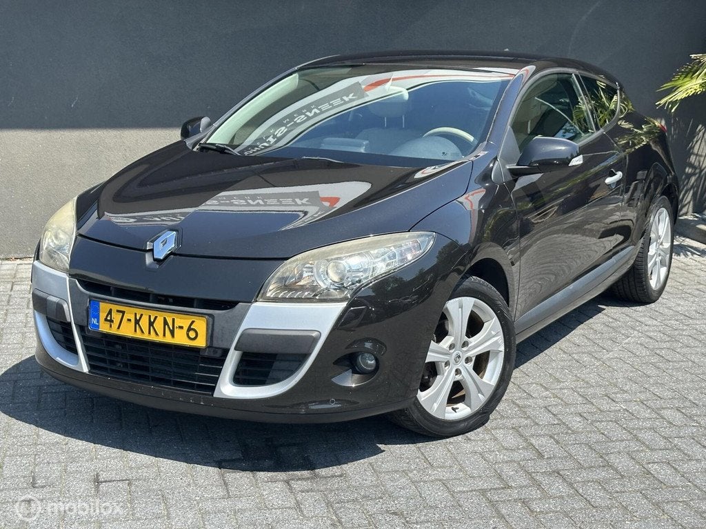 Renault Mégane Coupé 2.0 Privilège | Automaat | Leer | ai, Auto's, Renault, Gebruikt, 4 cilinders, Zwart, Bedrijf