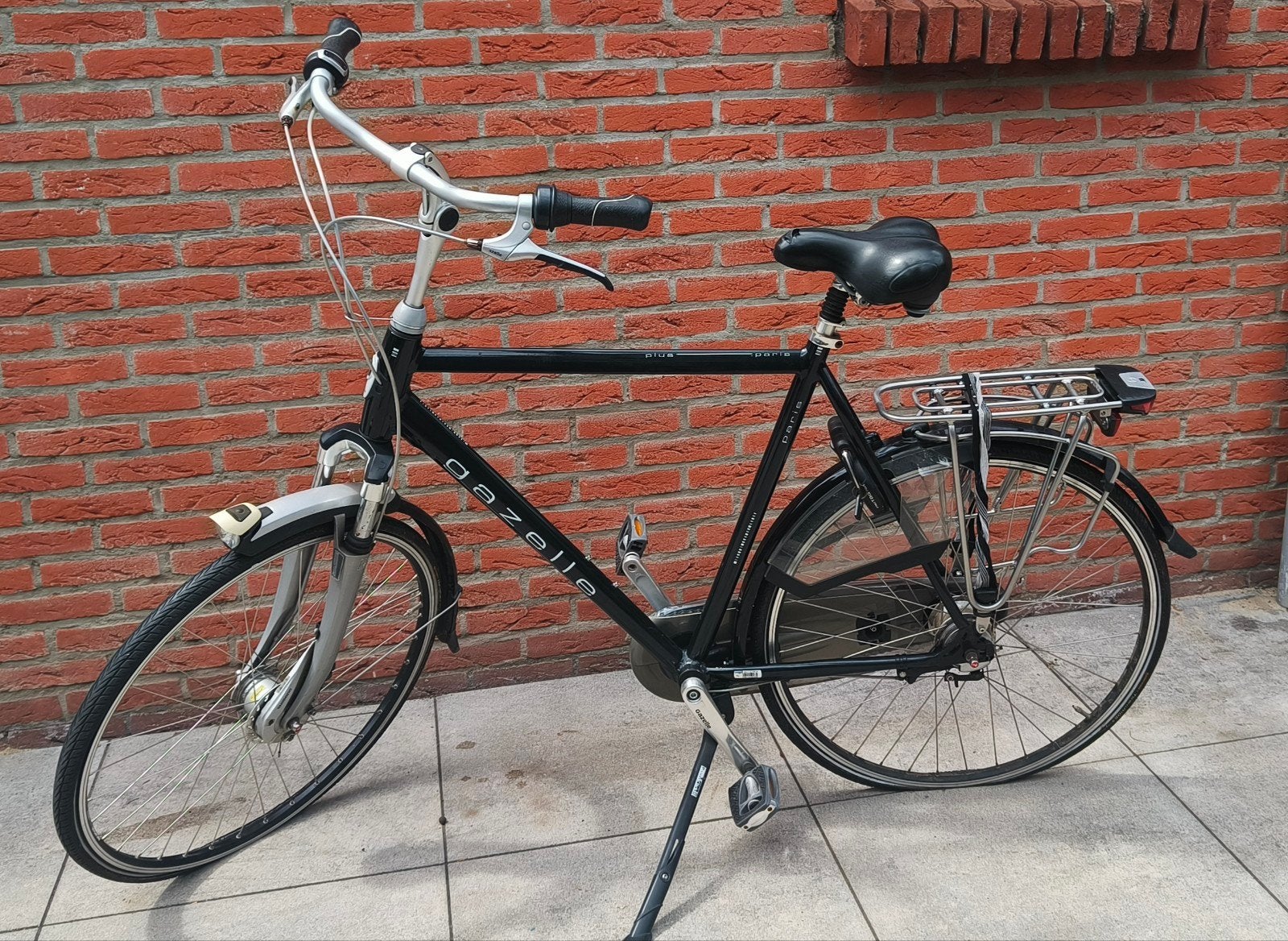 Gazelle Paris Plus herenfiets – 7 versnellingen, Fietsen en Brommers, Fietsen | Heren | Herenfietsen, Ophalen, Gebruikt, Versnellingen