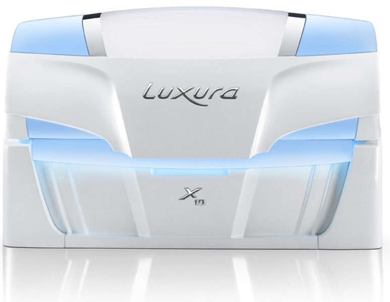 LUXURA X10 52 SLi Intensive ADMORESPHERE OCCASION, Witgoed en Apparatuur, Zonnebanken en Gezichtsbruiners, Niet ingevuld, Gebruikt