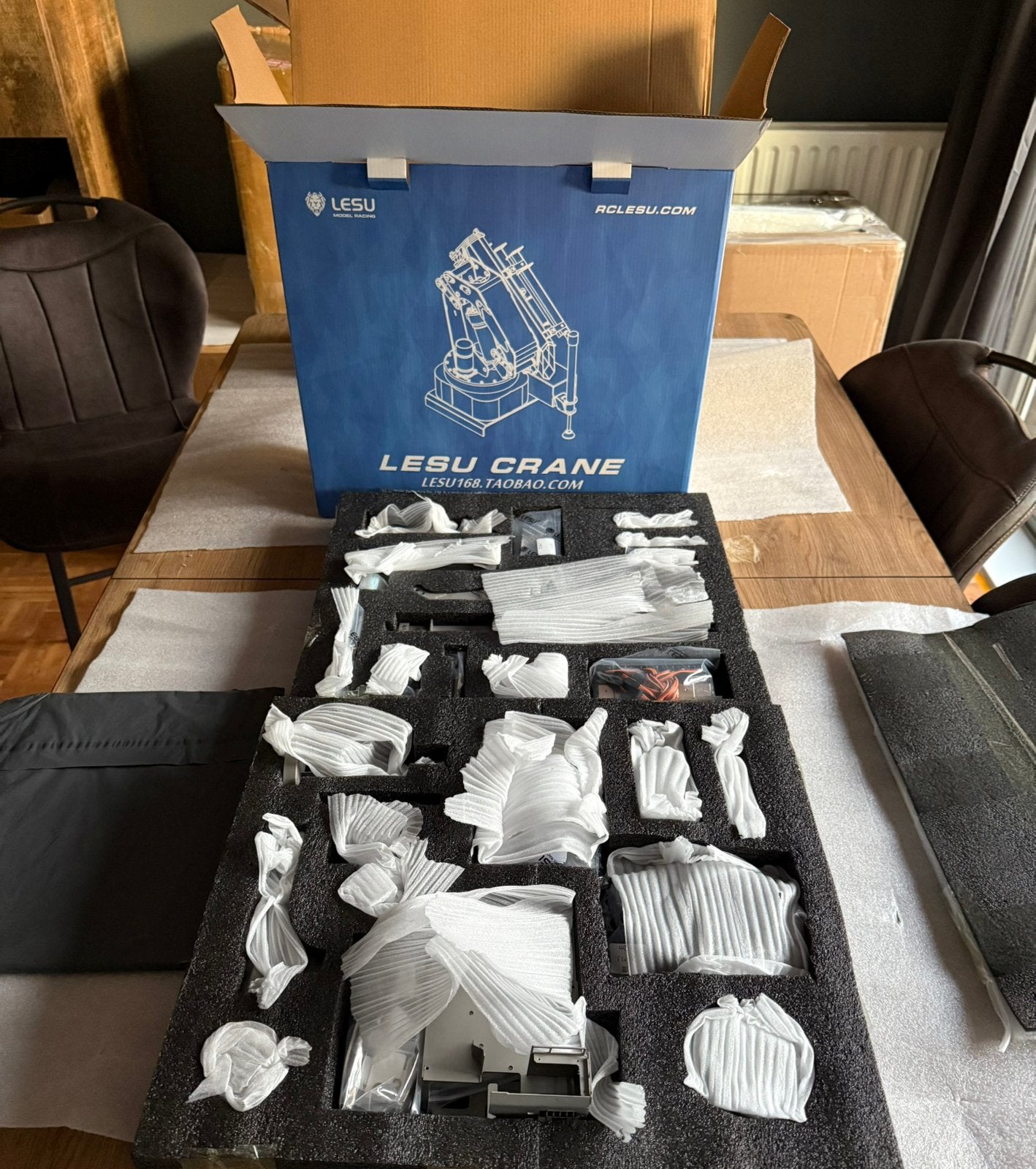 Lesu RC 1/14 Palfinger autolaadkraan BouwKit, Ophalen of Verzenden, Nieuw, Schaal 1:14, Onderdeel