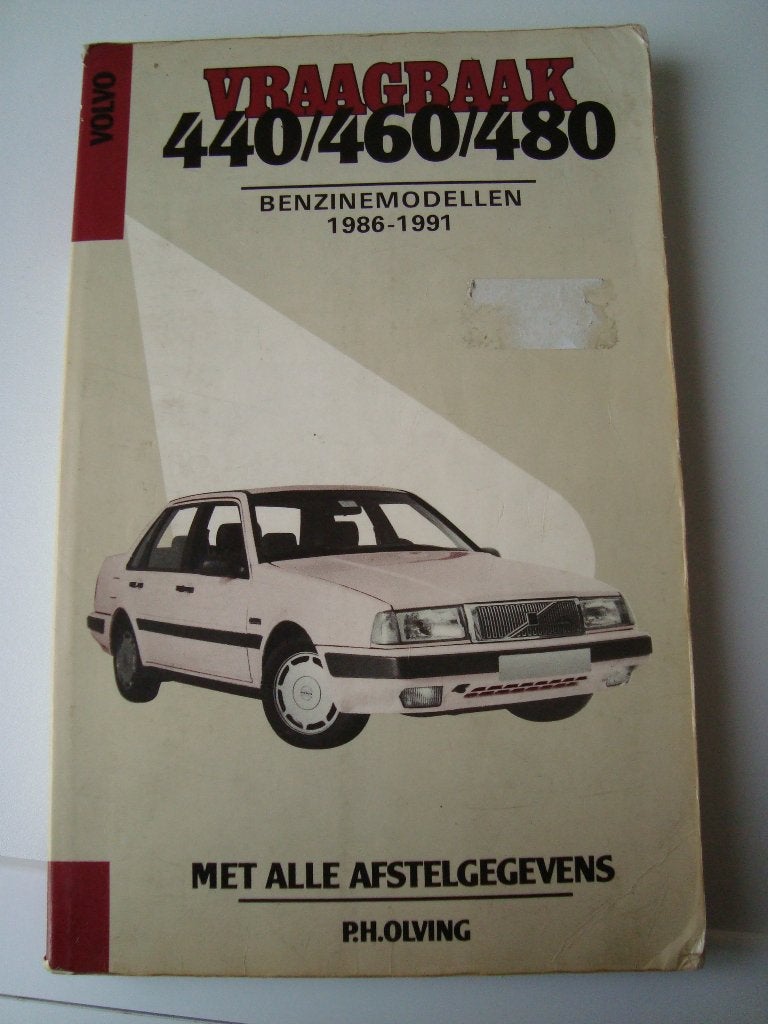 Vraagbaak volvo 440/460/480 benzinemodellen 1986-1991, Ophalen of Verzenden