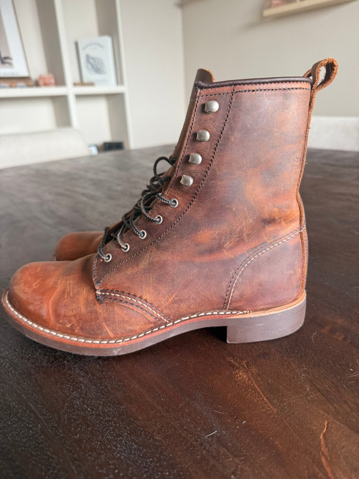Red Wing Shoes 3362 Silversmith Copper Rough and Tough, Kleding | Dames, Schoenen, Ophalen of Verzenden, Zo goed als nieuw, Sneakers of Gympen