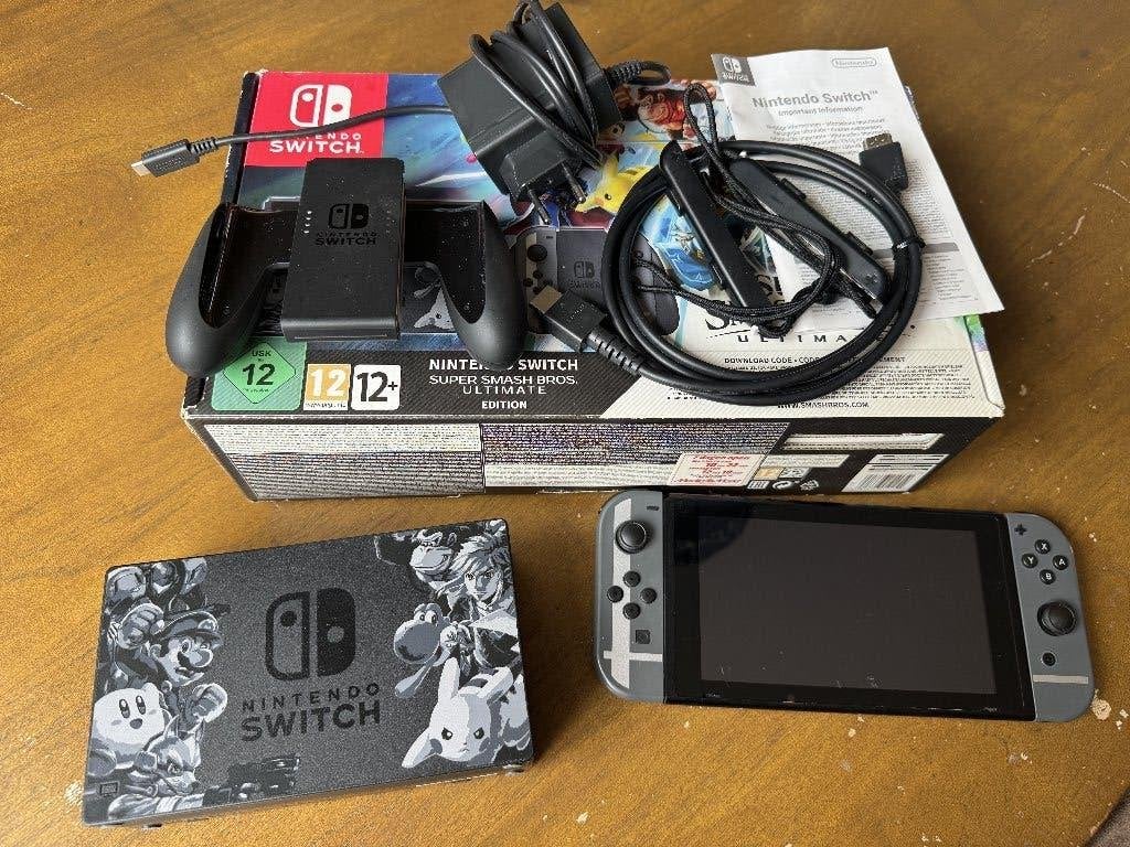 Nintendo Switch Super Smash Bros Ultimate Edition, Ophalen, Gebruikt, Zonder controller, Switch Original