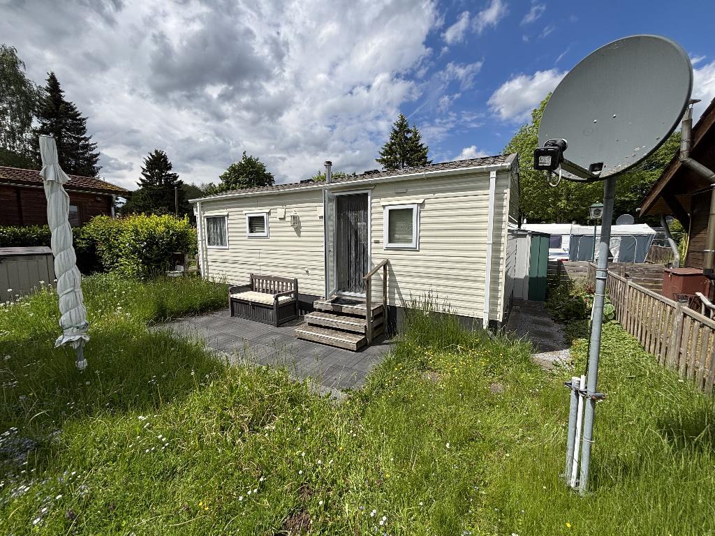 stacaravan Europa deluxe 750 in uitstekende staat, Caravans en Kamperen, Stacaravans, Tot en met 2