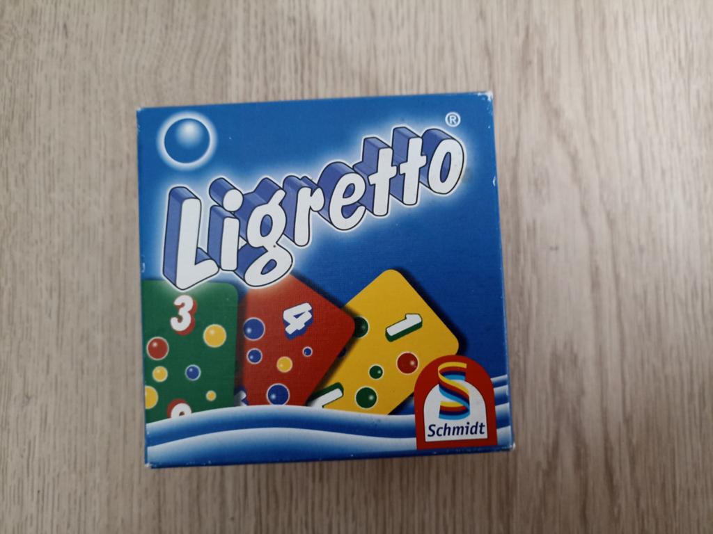 Ligretto blauw, compleet en zo goed als nieuw, Ophalen of Verzenden, Zo goed als nieuw